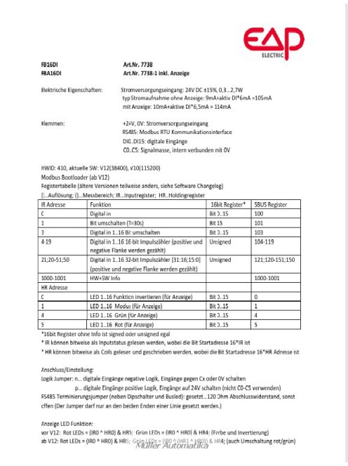 8534-1 FBA8PT/NI.8DO-OC.M.S. 