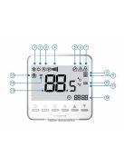 SAUTER NRFC424F112 modbus fan-coil termosztát 